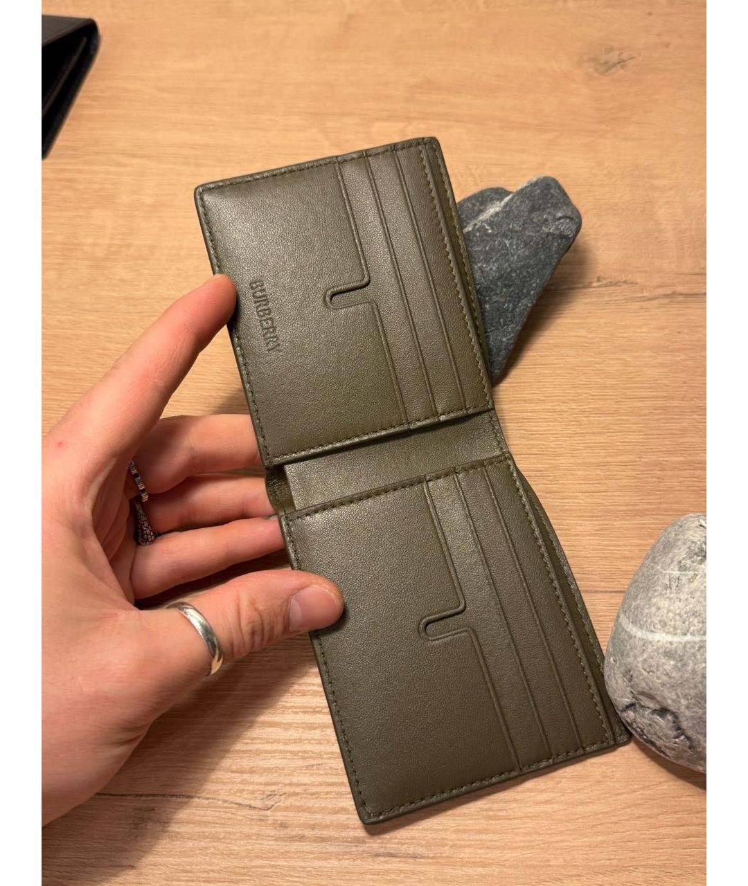 BURBERRY Бежевый кошелек, фото 2