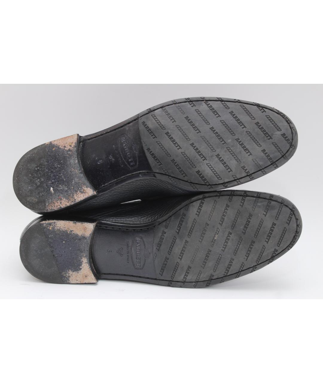 BARRETT Темно-синие кожаные лоферы, фото 6