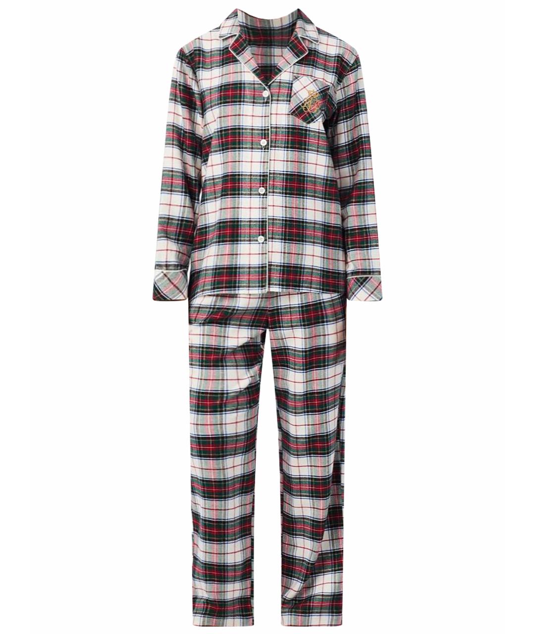 RALPH LAUREN Мульти хлопковая пижама, фото 1