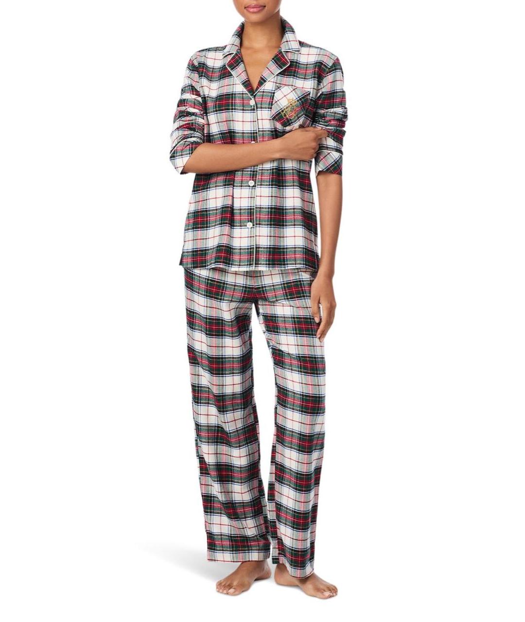 RALPH LAUREN Мульти хлопковая пижама, фото 3