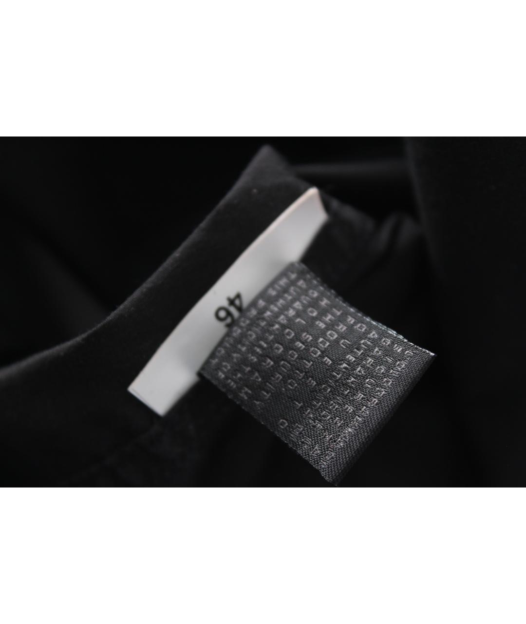 JUST CAVALLI Черная хлопковая кэжуал рубашка, фото 9