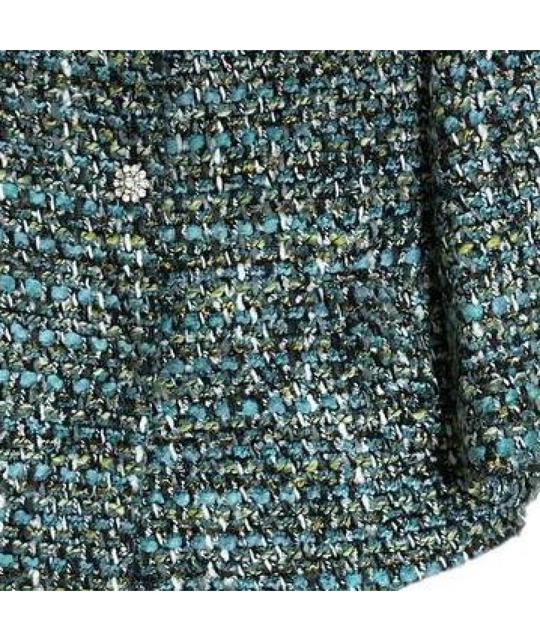 DOLCE&GABBANA Зеленый костюм с юбками, фото 5