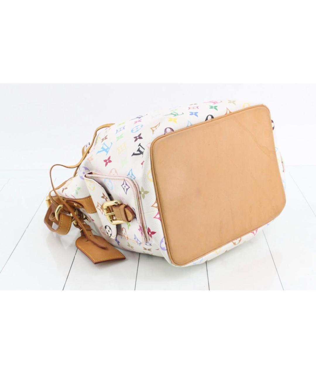 LOUIS VUITTON Белая сумка тоут, фото 4