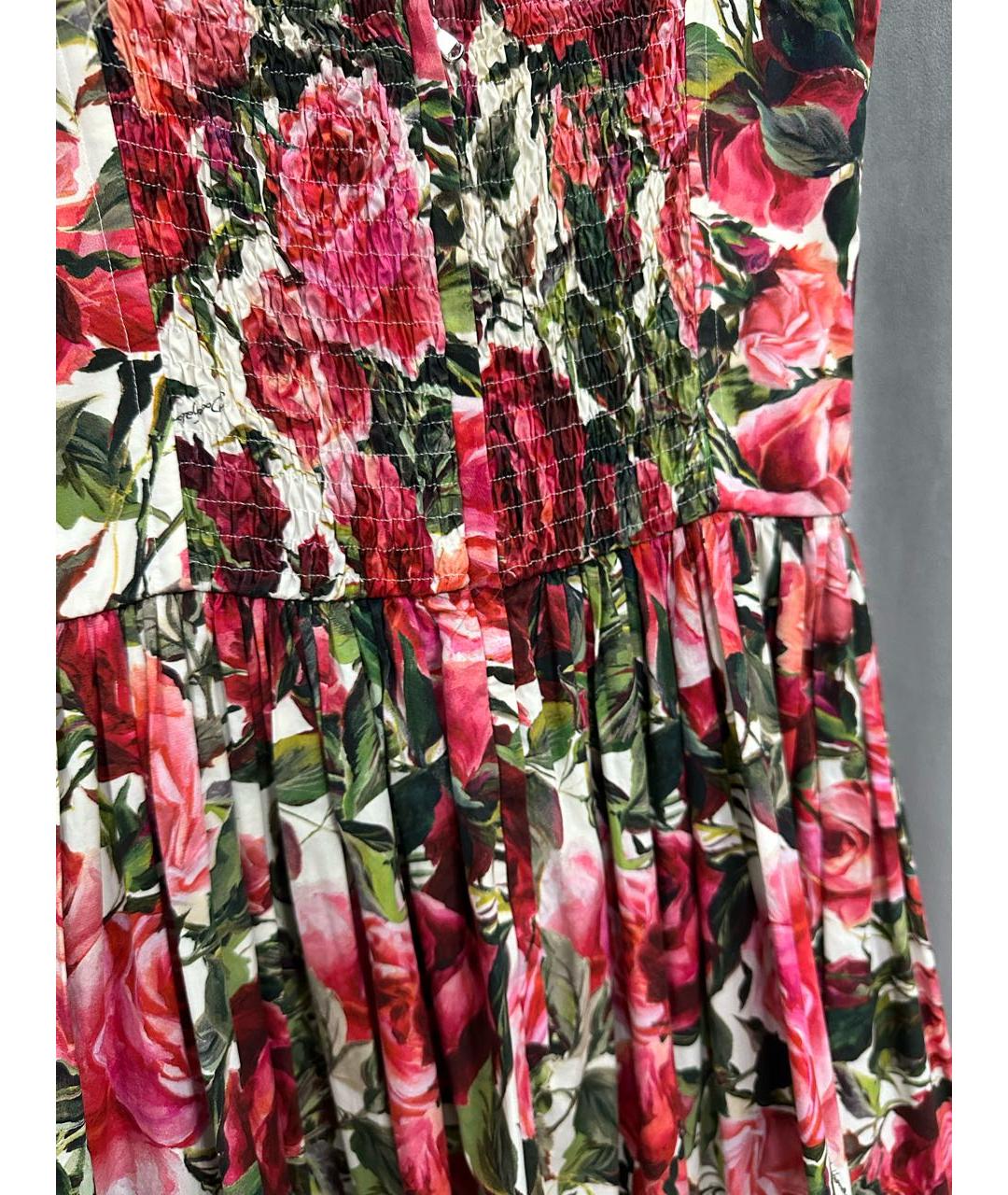 DOLCE&GABBANA Мульти коктейльное платье, фото 3