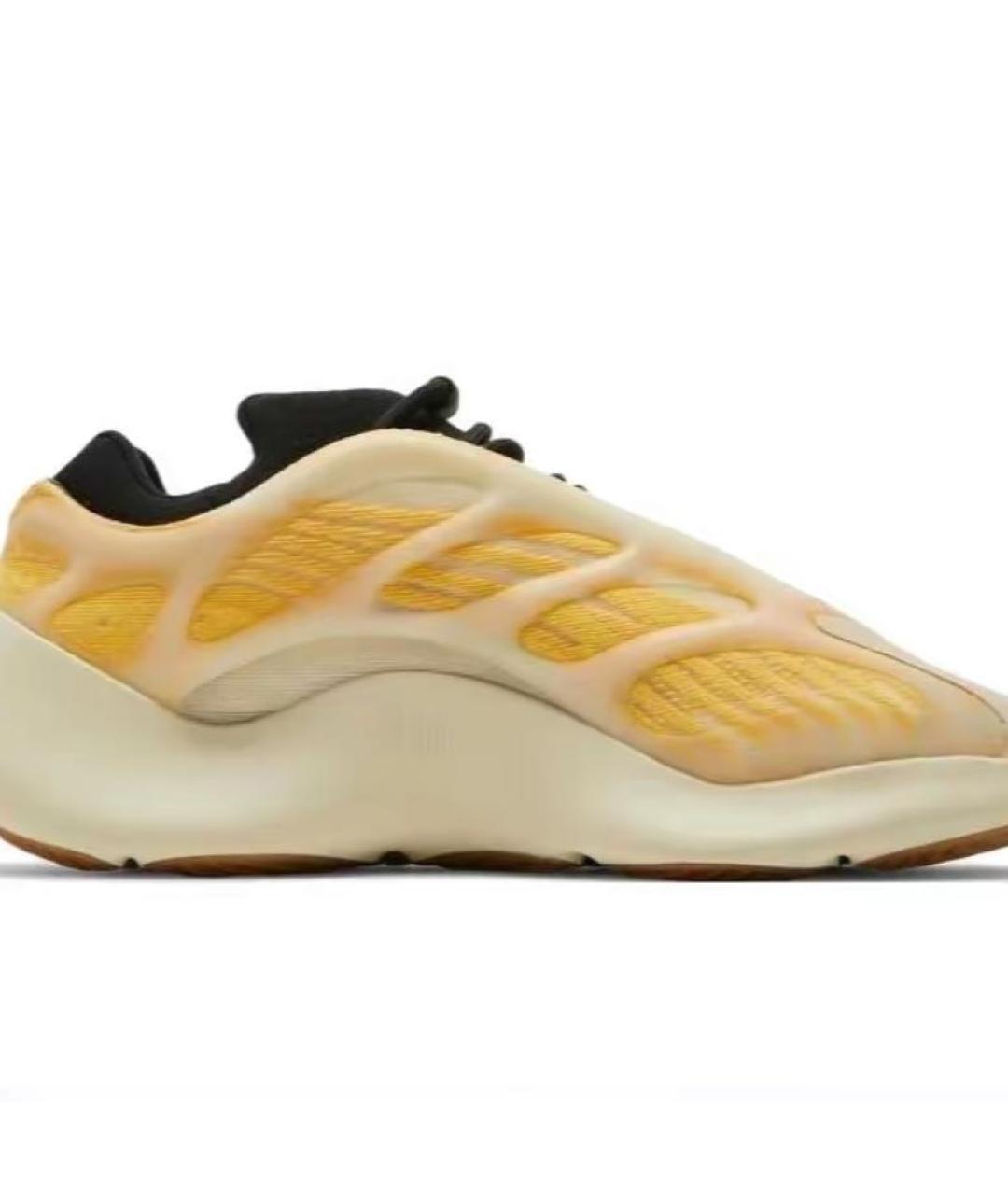 ADIDAS YEEZY Оранжевое низкие кроссовки / кеды, фото 2