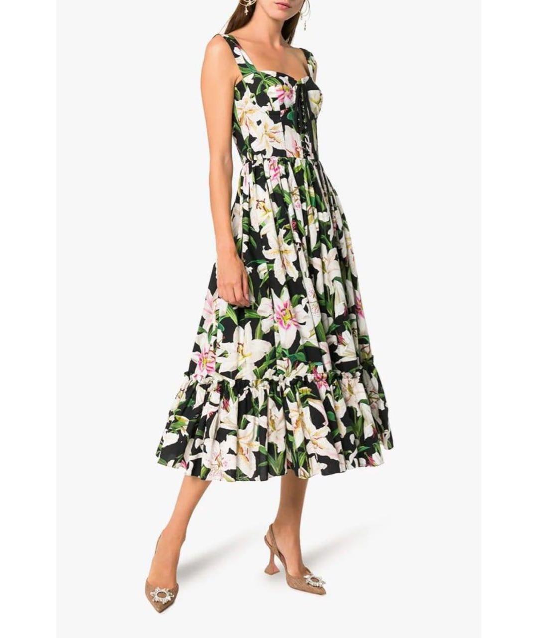 DOLCE&GABBANA Мульти сарафан, фото 2