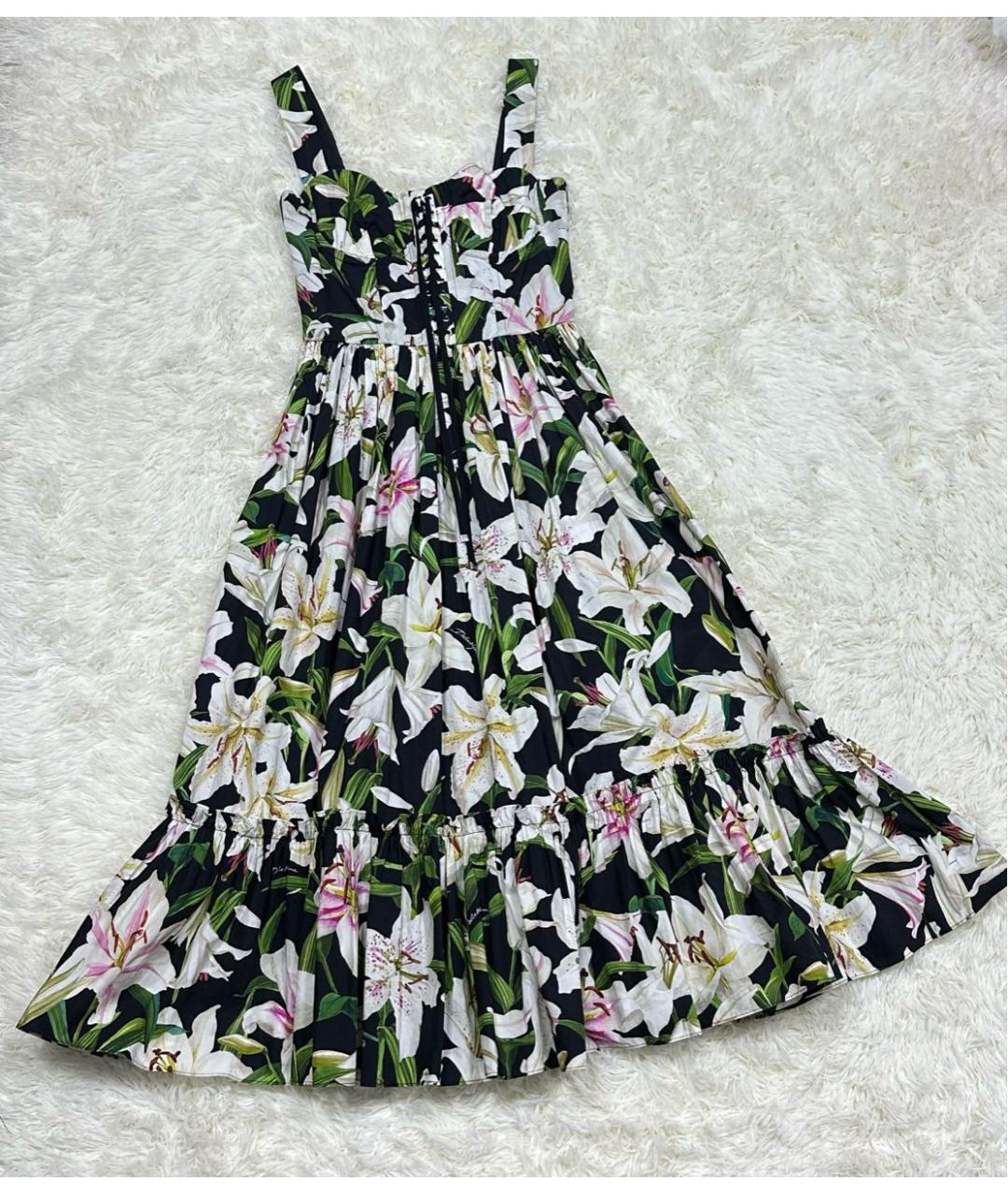 DOLCE&GABBANA Мульти сарафан, фото 3