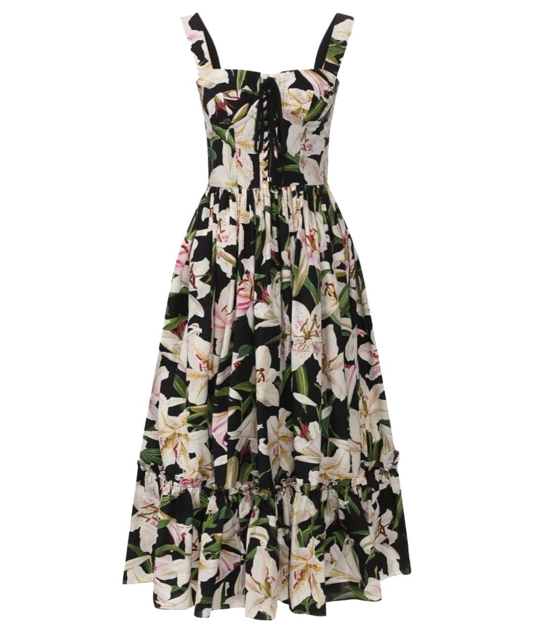 DOLCE&GABBANA Мульти сарафан, фото 1