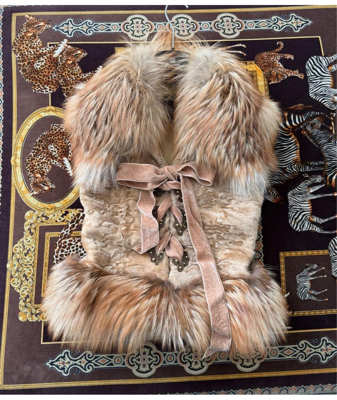 CHRISTIAN DIOR Меховая жилетка, фото 5