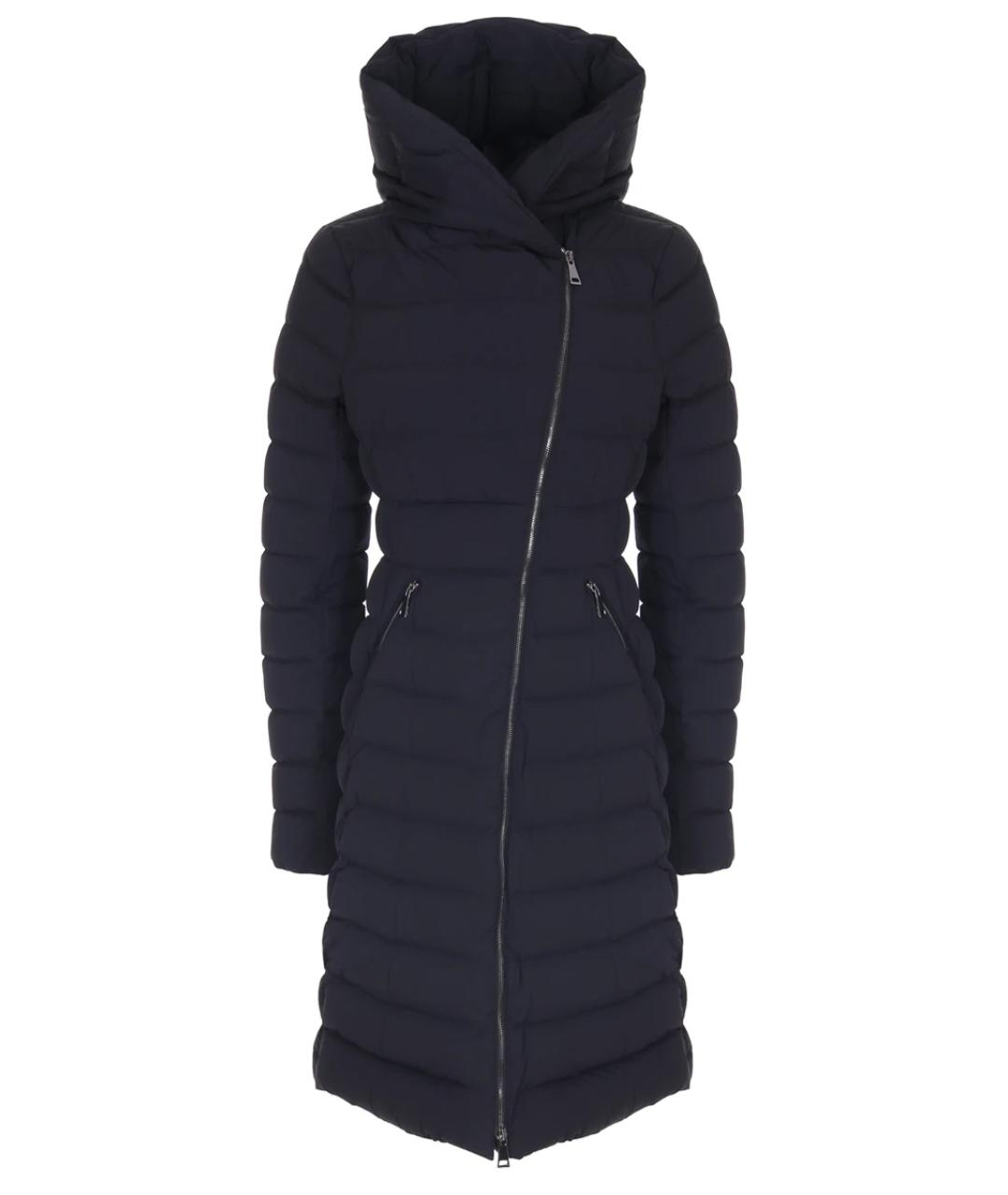 MONCLER Черный полиамидовый пуховик, фото 1