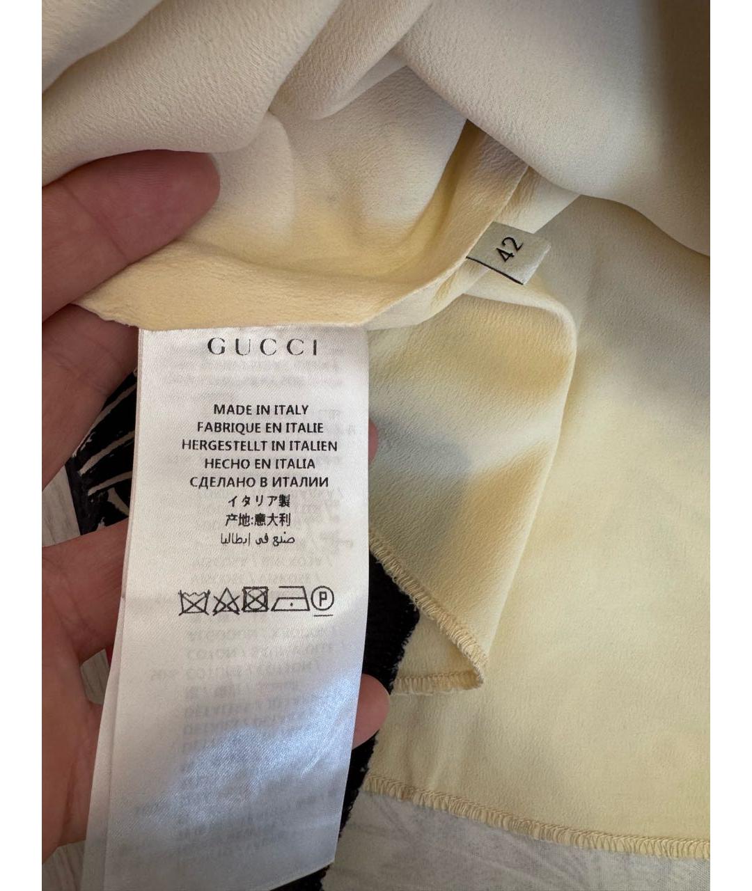 GUCCI Мульти юбка мини, фото 3