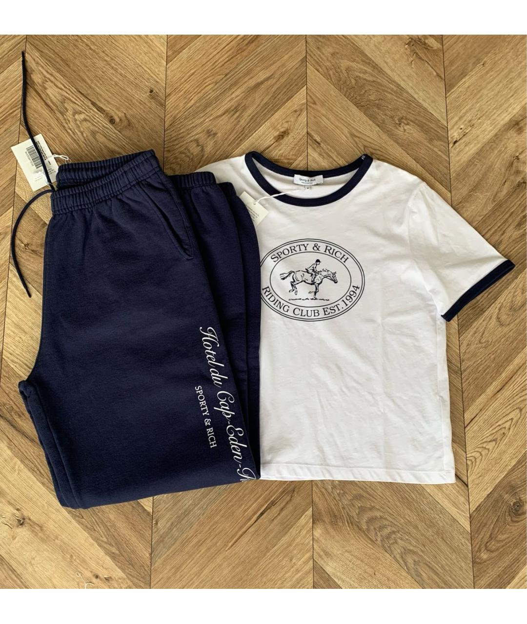 SPORTY AND RICH Хлопковый спортивные костюмы, фото 8