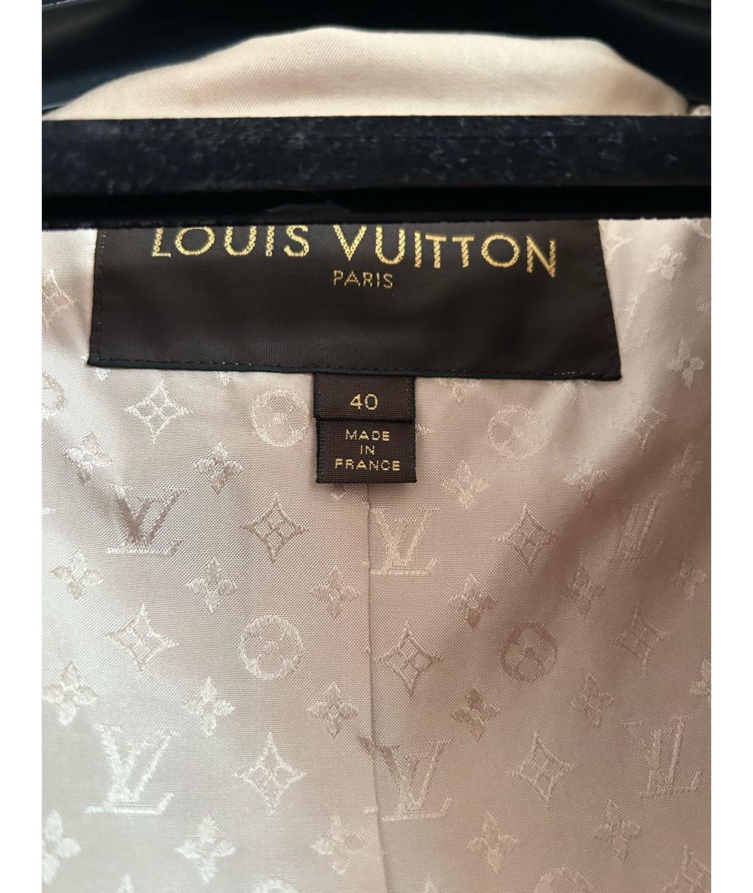 LOUIS VUITTON Бежевый хлопковый тренч/плащ, фото 3