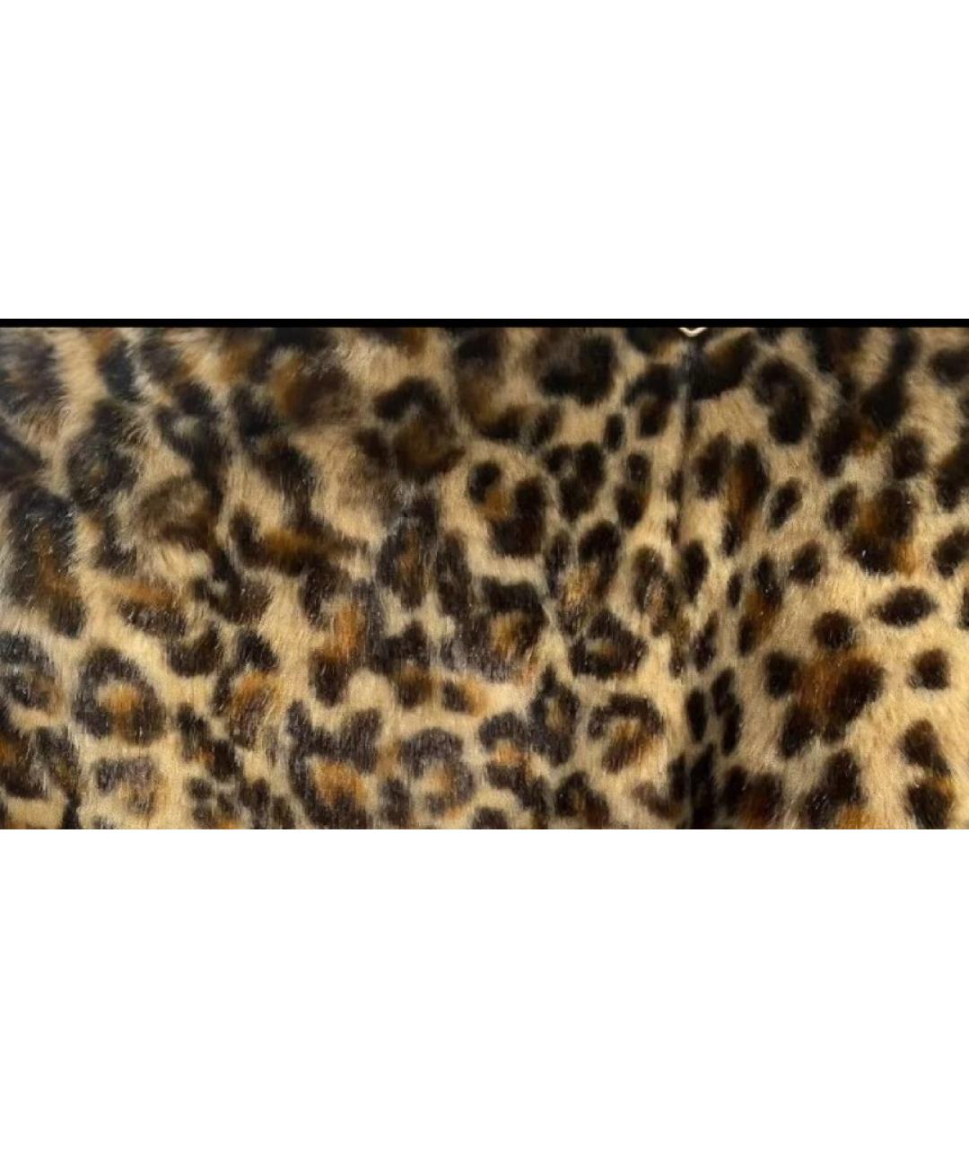 TWIN-SET Коричневая шуба, фото 8