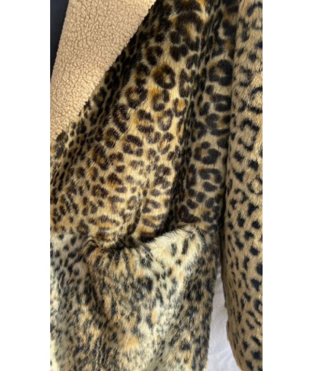 TWIN-SET Коричневая шуба, фото 7