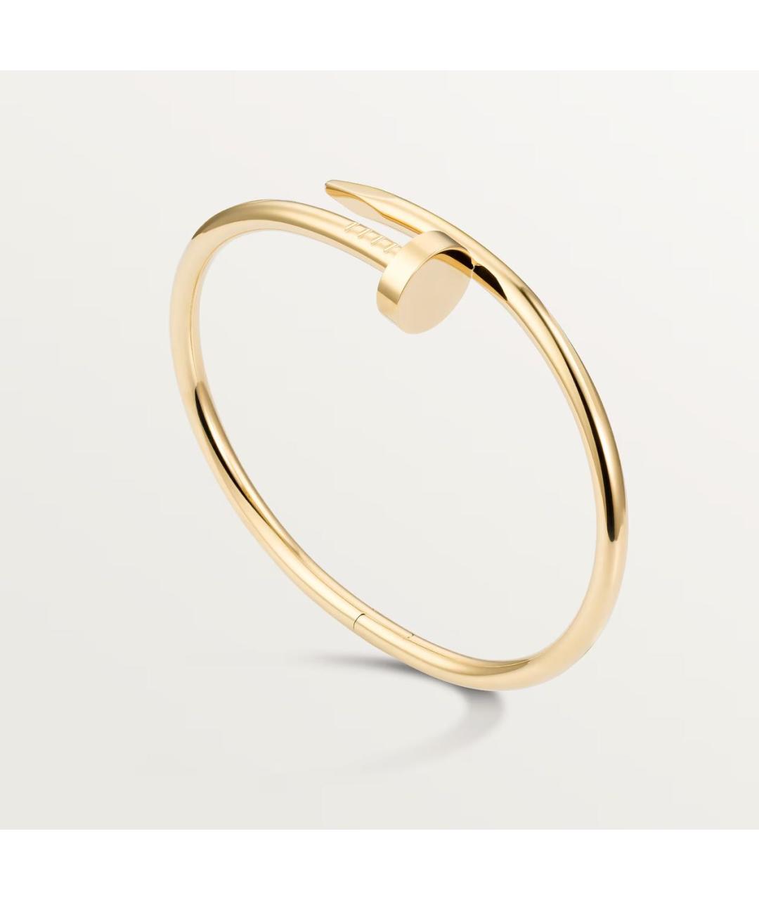 CARTIER Зеленый браслет из желтого золота, фото 2