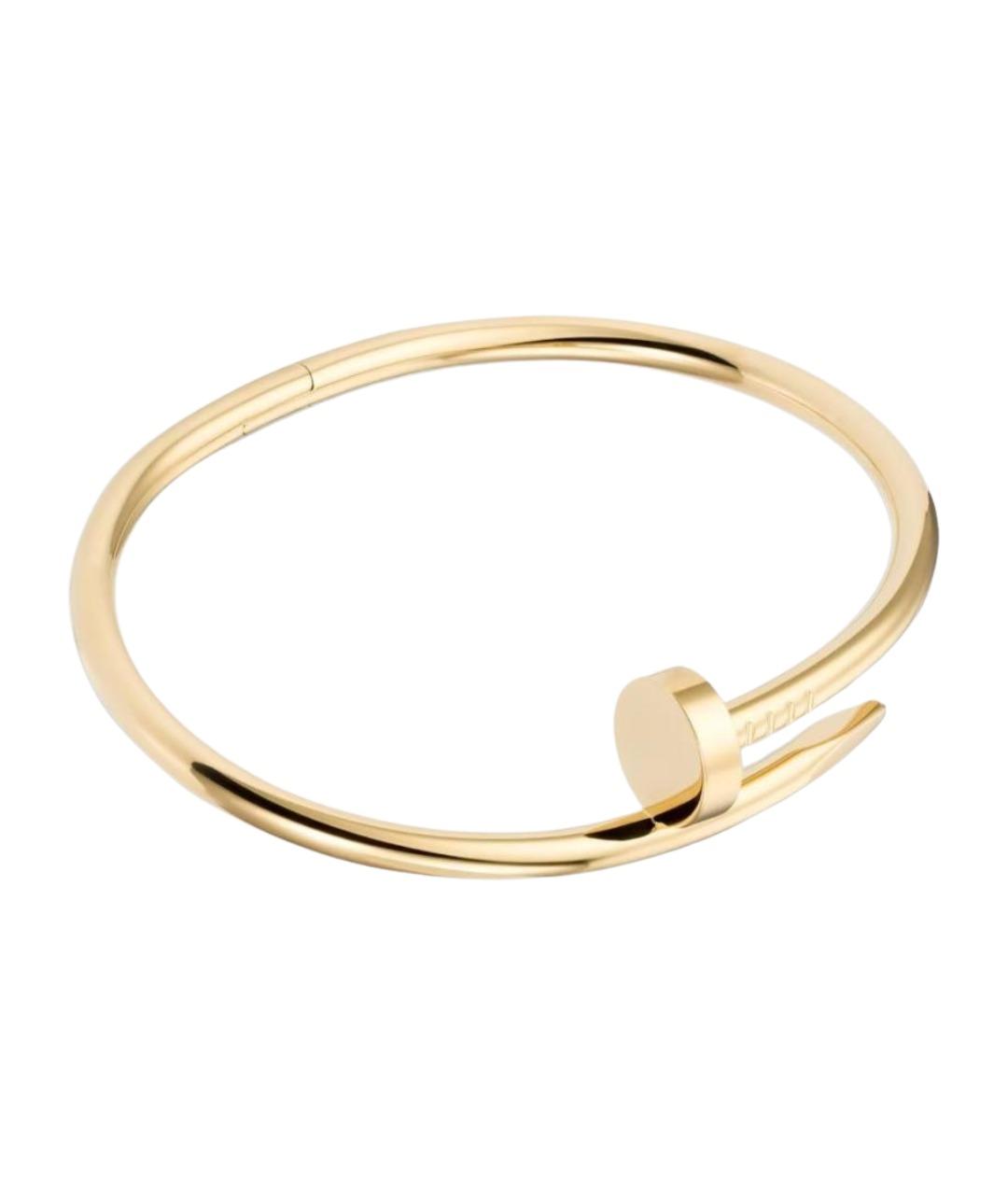 CARTIER Зеленый браслет из желтого золота, фото 1