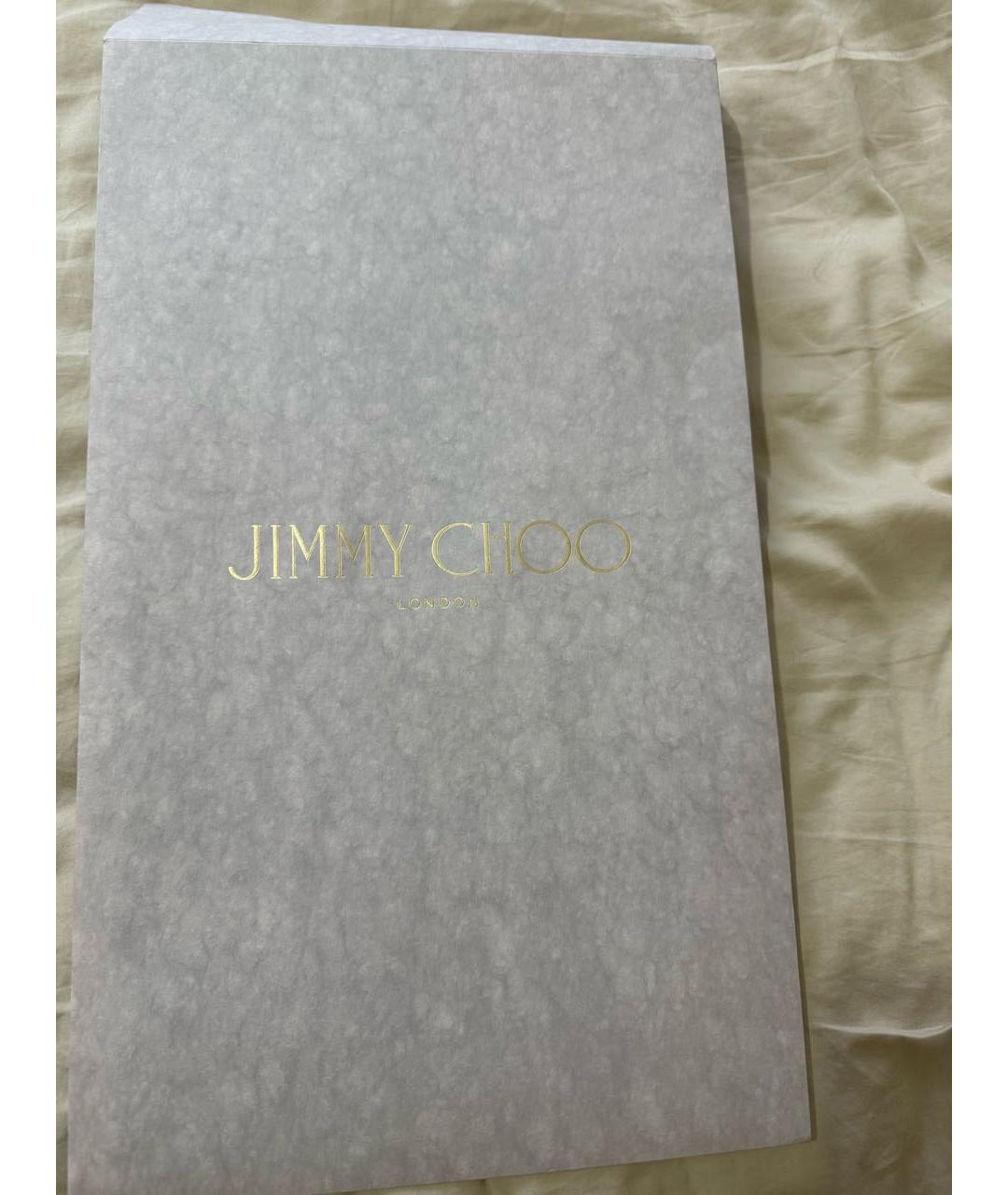 JIMMY CHOO Мульти шерстяной шарф, фото 6