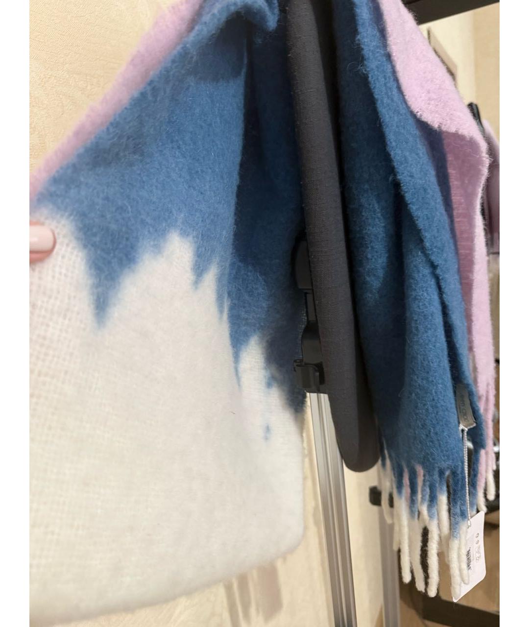 JIMMY CHOO Мульти шерстяной шарф, фото 5