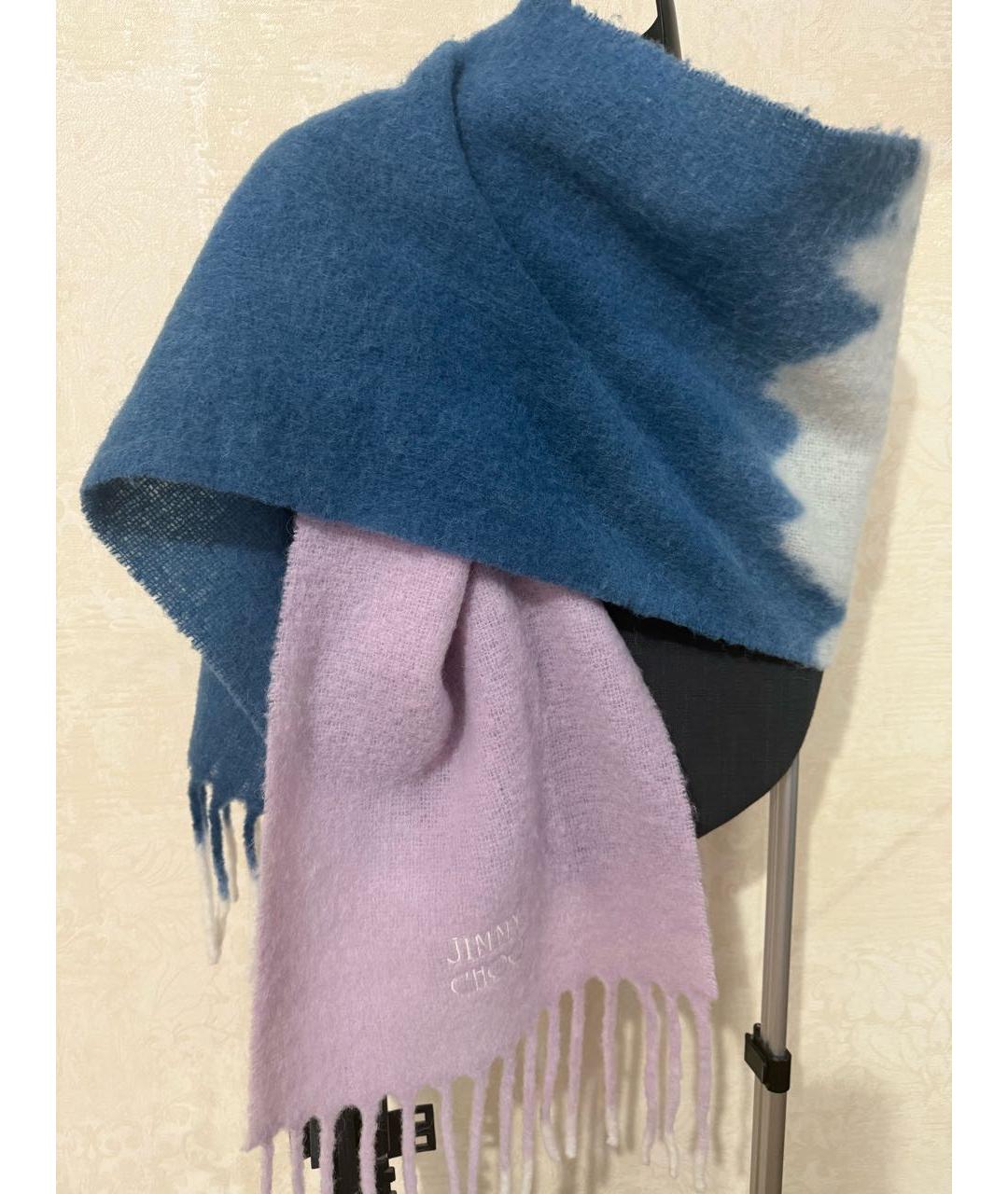JIMMY CHOO Мульти шерстяной шарф, фото 2