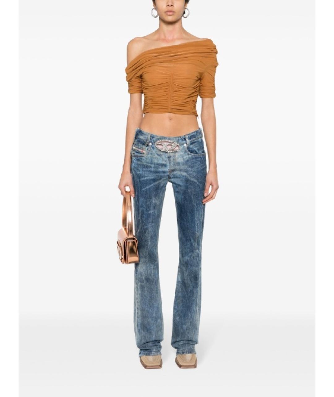 DIESEL Синие джинсы клеш, фото 2