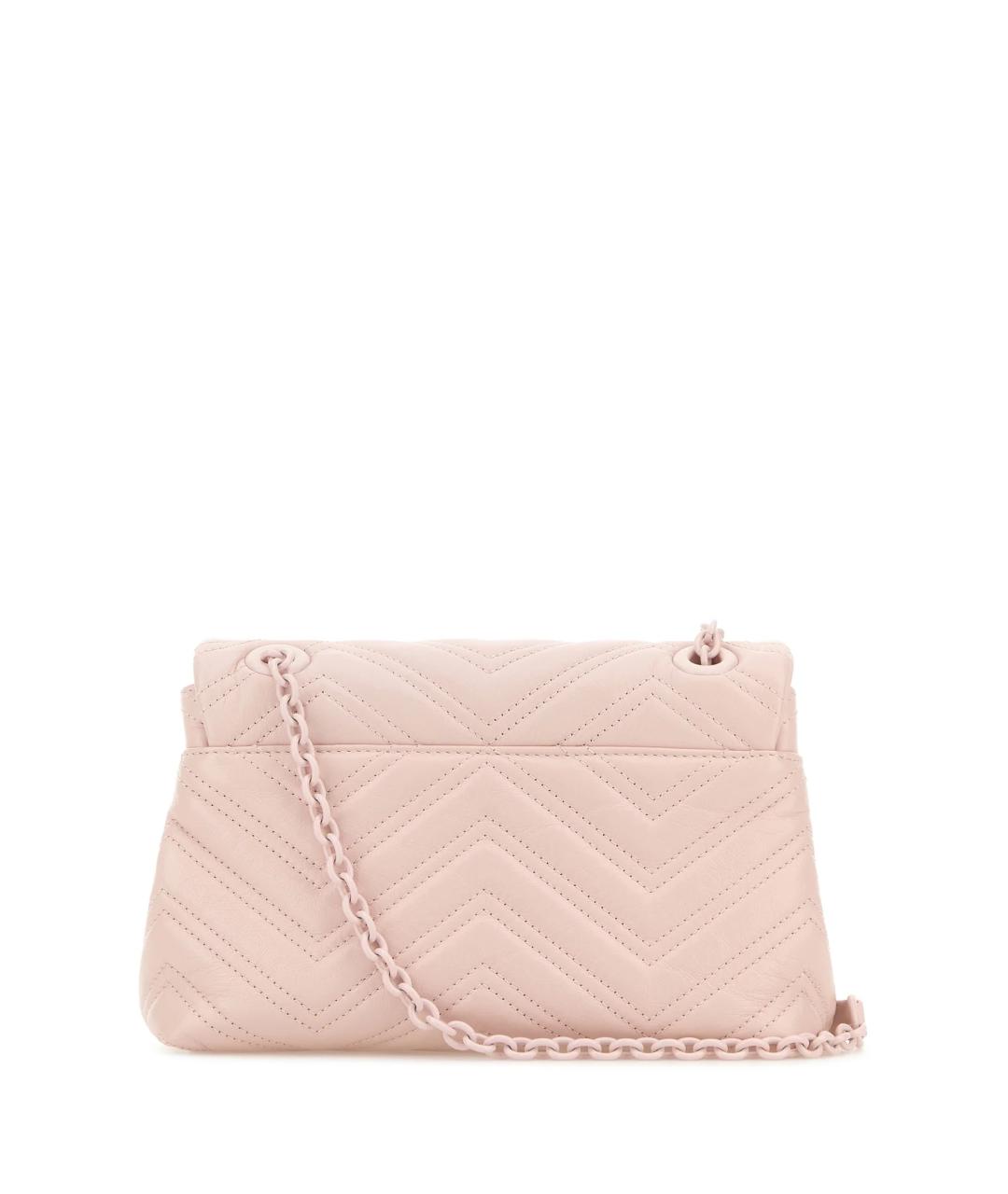 GUCCI Розовая кожаная сумка через плечо, фото 3