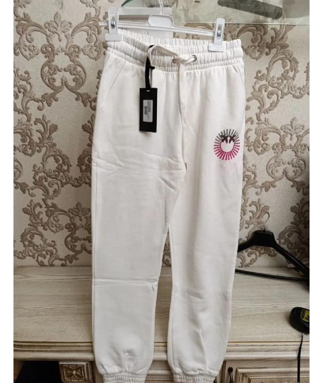 PINKO Белые хлопковые спортивные брюки и шорты, фото 5