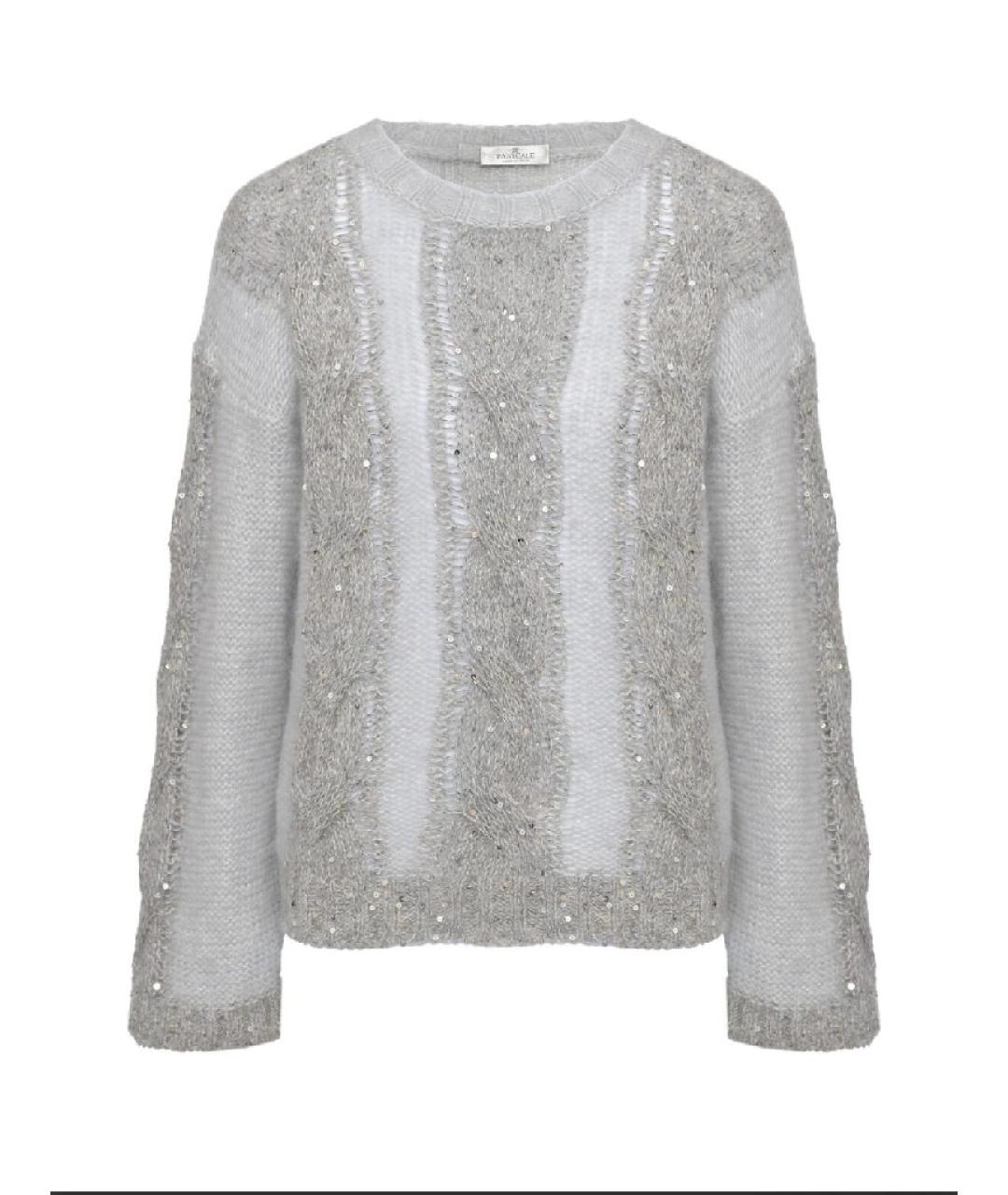 PANICALE Серый джемпер / свитер, фото 5