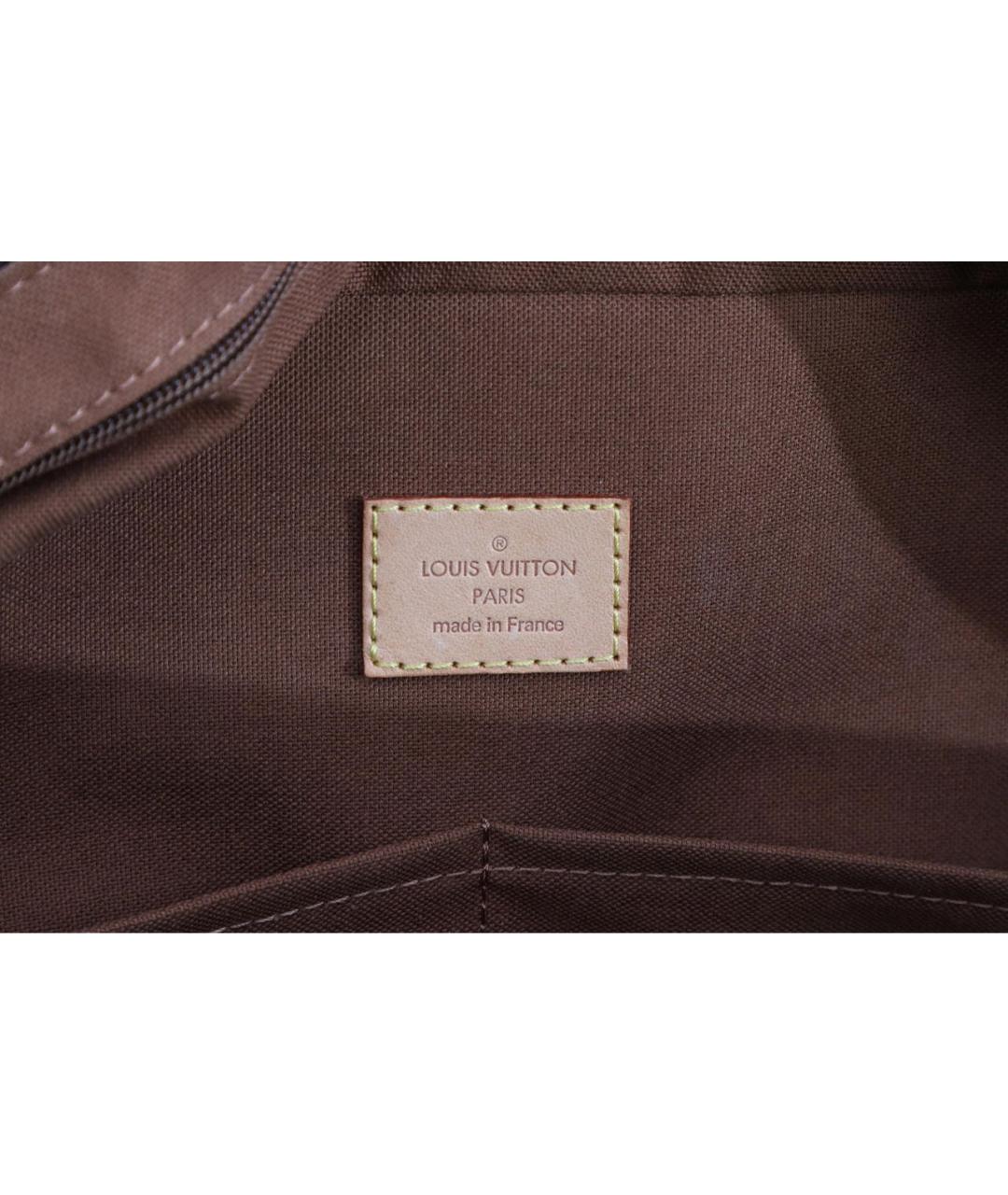 LOUIS VUITTON Коричневая дорожная/спортивная сумка, фото 4