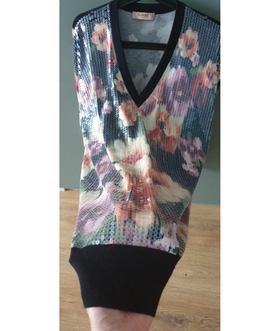 TWIN-SET Мульти вискозный джемпер / свитер, фото 8