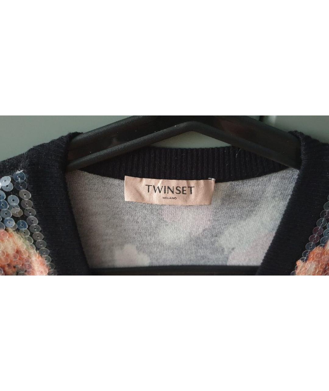 TWIN-SET Мульти вискозный джемпер / свитер, фото 4