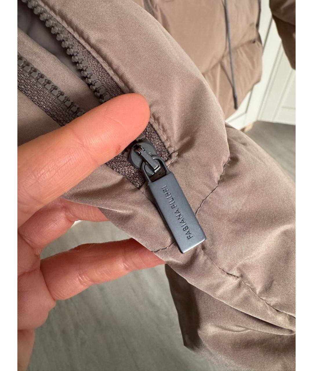 FABIANA FILIPPI Бежевый пуховик, фото 3