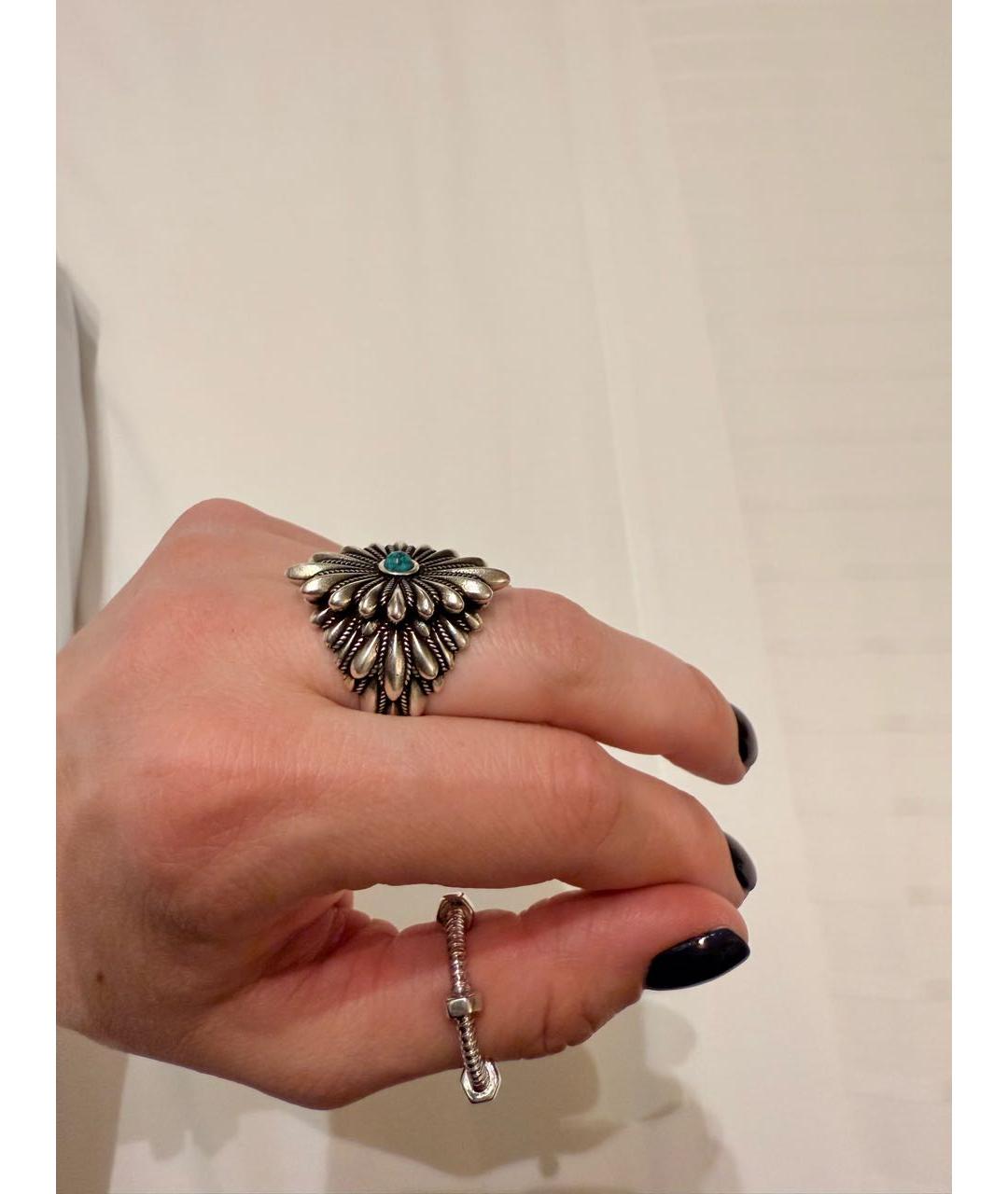 GUCCI Серебряное серебряное кольцо, фото 6