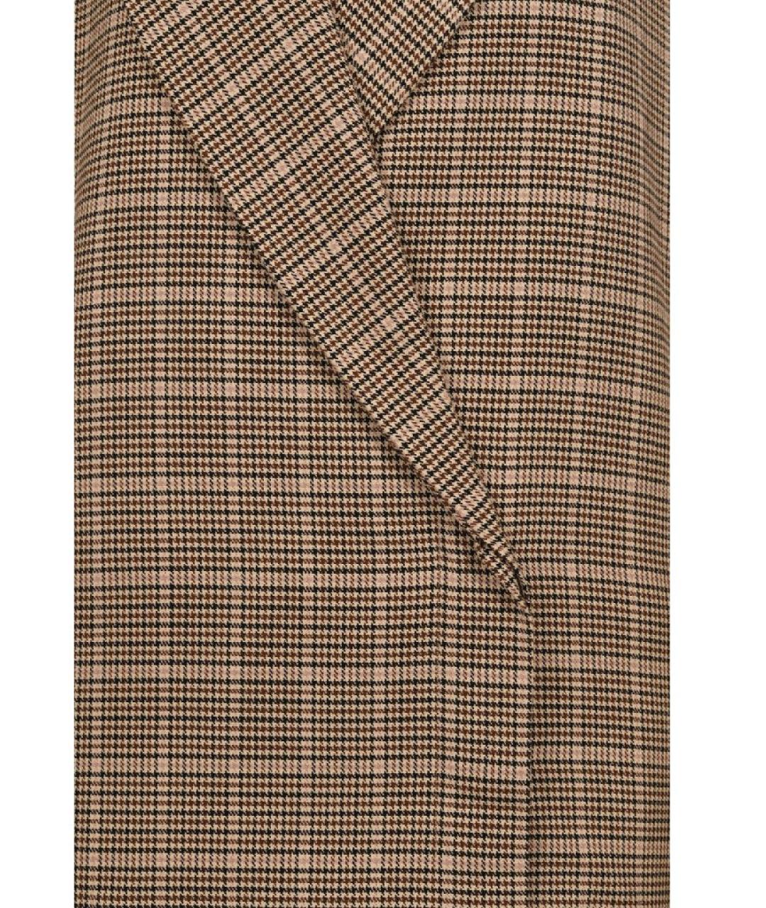 DRIES VAN NOTEN Бежевый хлопковый жакет/пиджак, фото 4