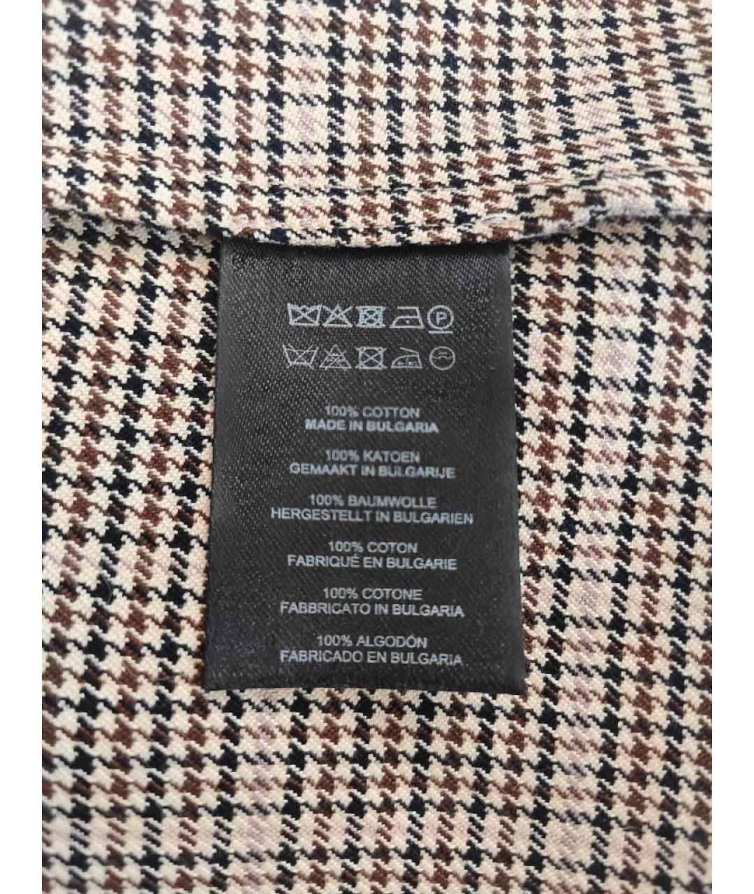 DRIES VAN NOTEN Бежевый хлопковый жакет/пиджак, фото 8