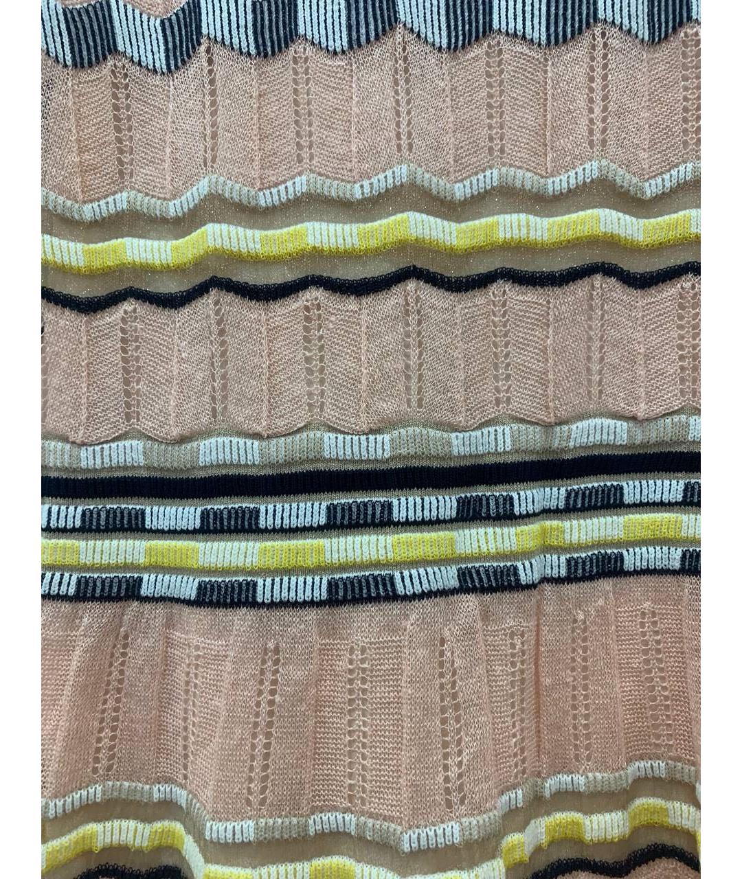 MISSONI Мульти хлопко-эластановое повседневное платье, фото 2