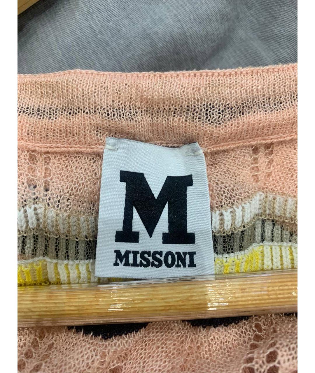 MISSONI Мульти хлопко-эластановое повседневное платье, фото 3