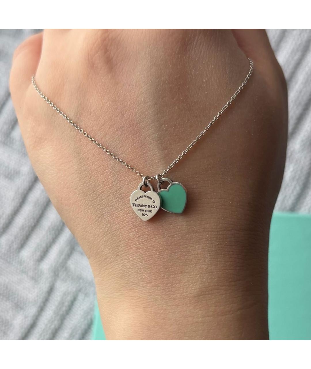 TIFFANY&CO Серебряное серебряное колье, фото 7