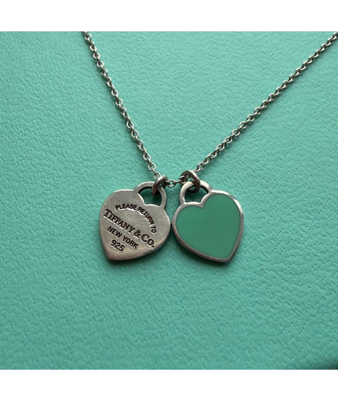 TIFFANY&CO Серебряное серебряное колье, фото 3