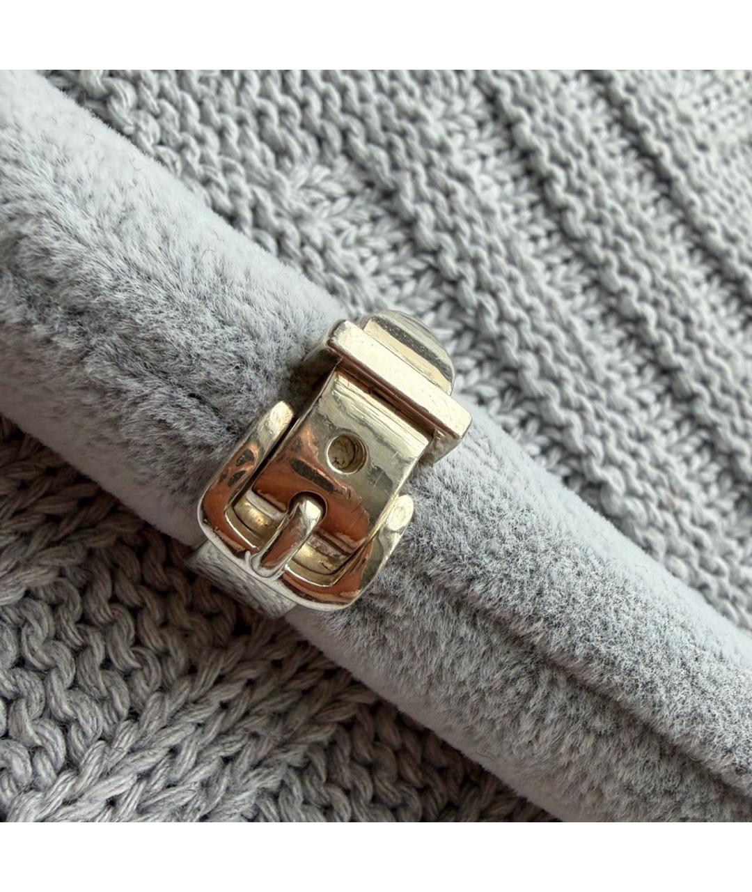 HERMES Серебряное серебряное кольцо, фото 8