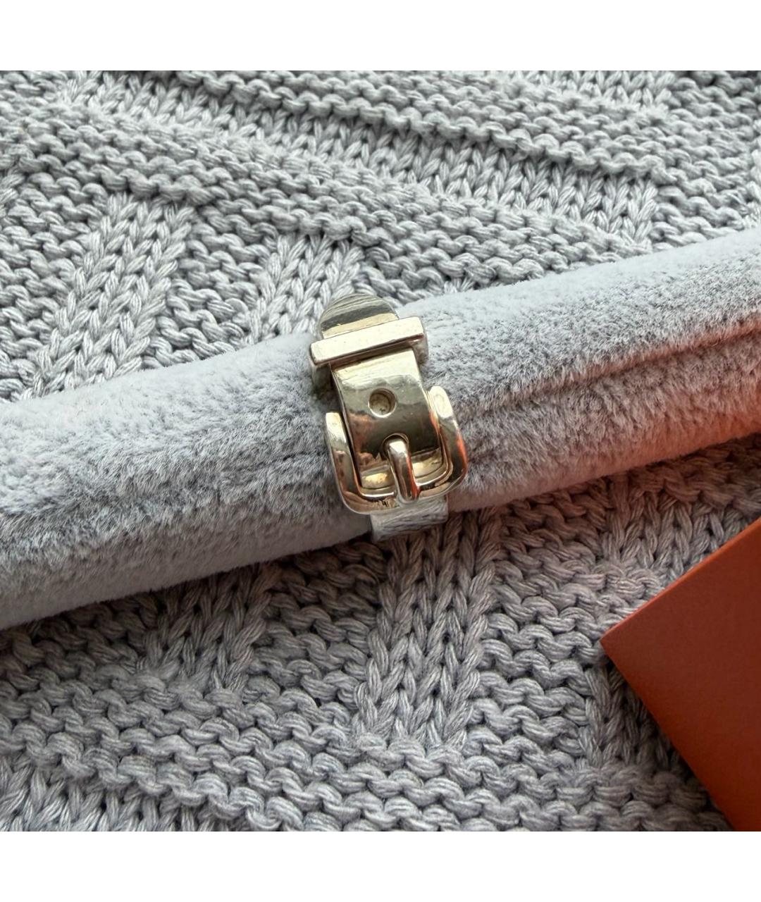 HERMES Серебряное серебряное кольцо, фото 2