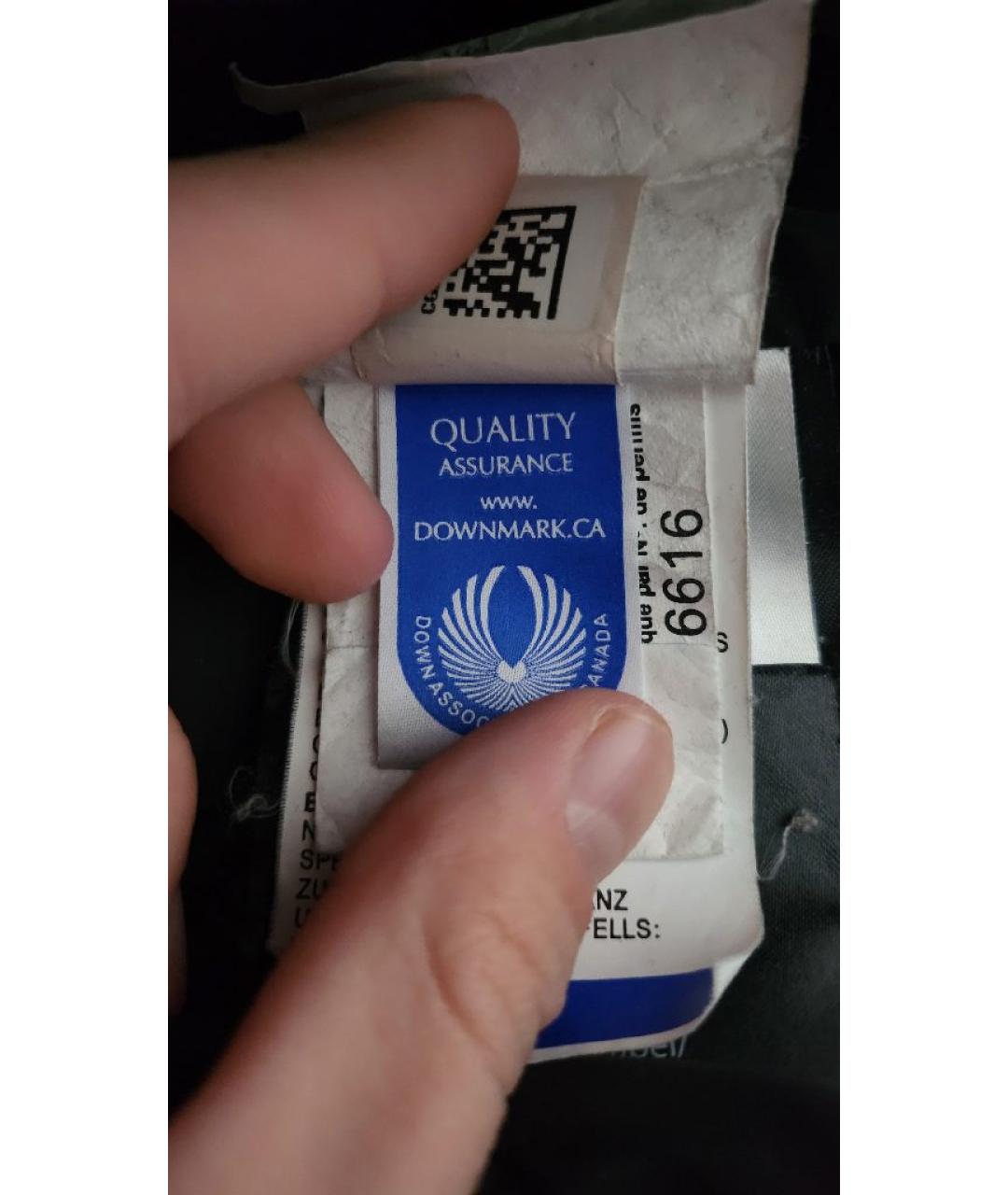 CANADA GOOSE Черный пуховик, фото 4