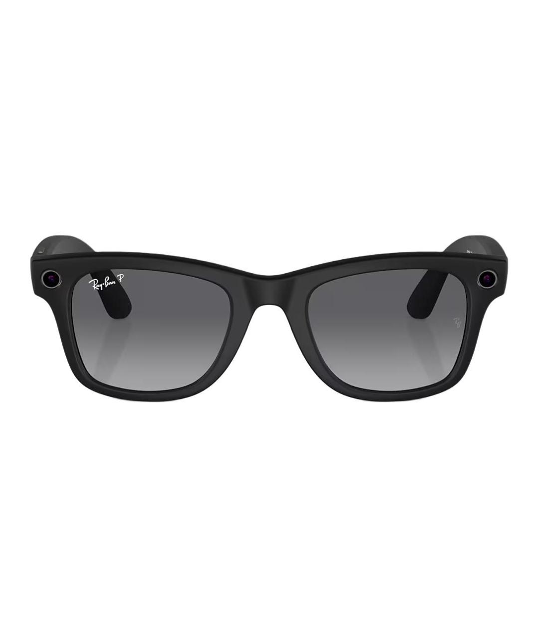 RAY BAN Черные солнцезащитные очки, фото 2