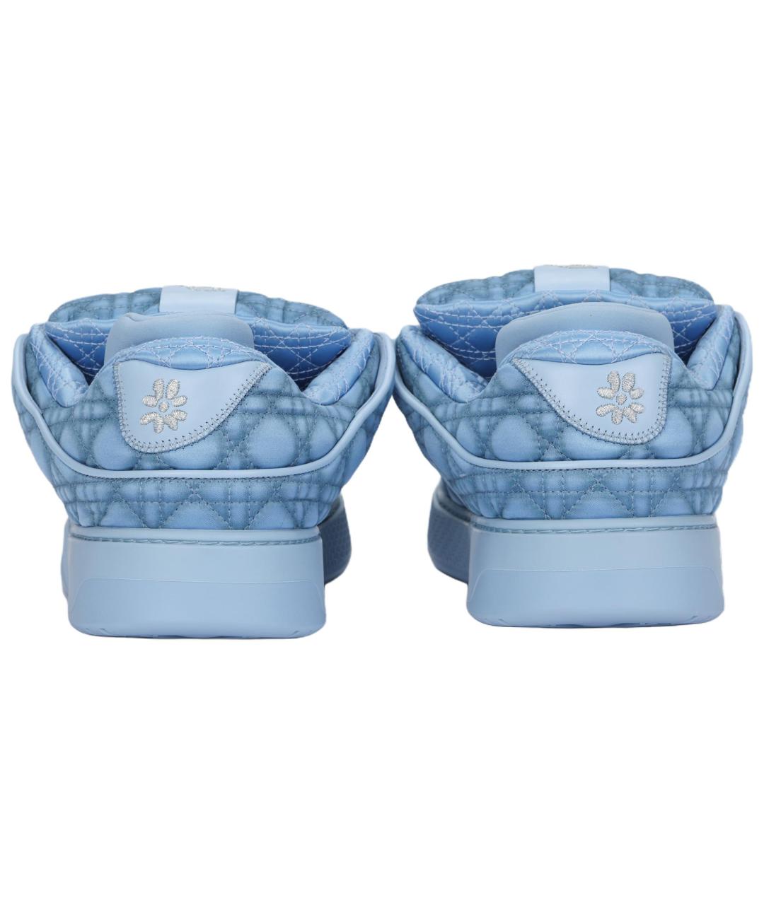 CHRISTIAN DIOR Синие низкие кроссовки / кеды, фото 4