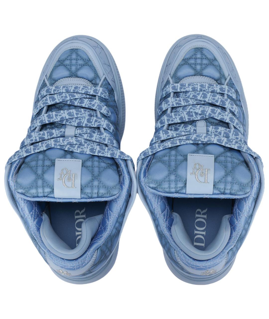CHRISTIAN DIOR Синие низкие кроссовки / кеды, фото 3