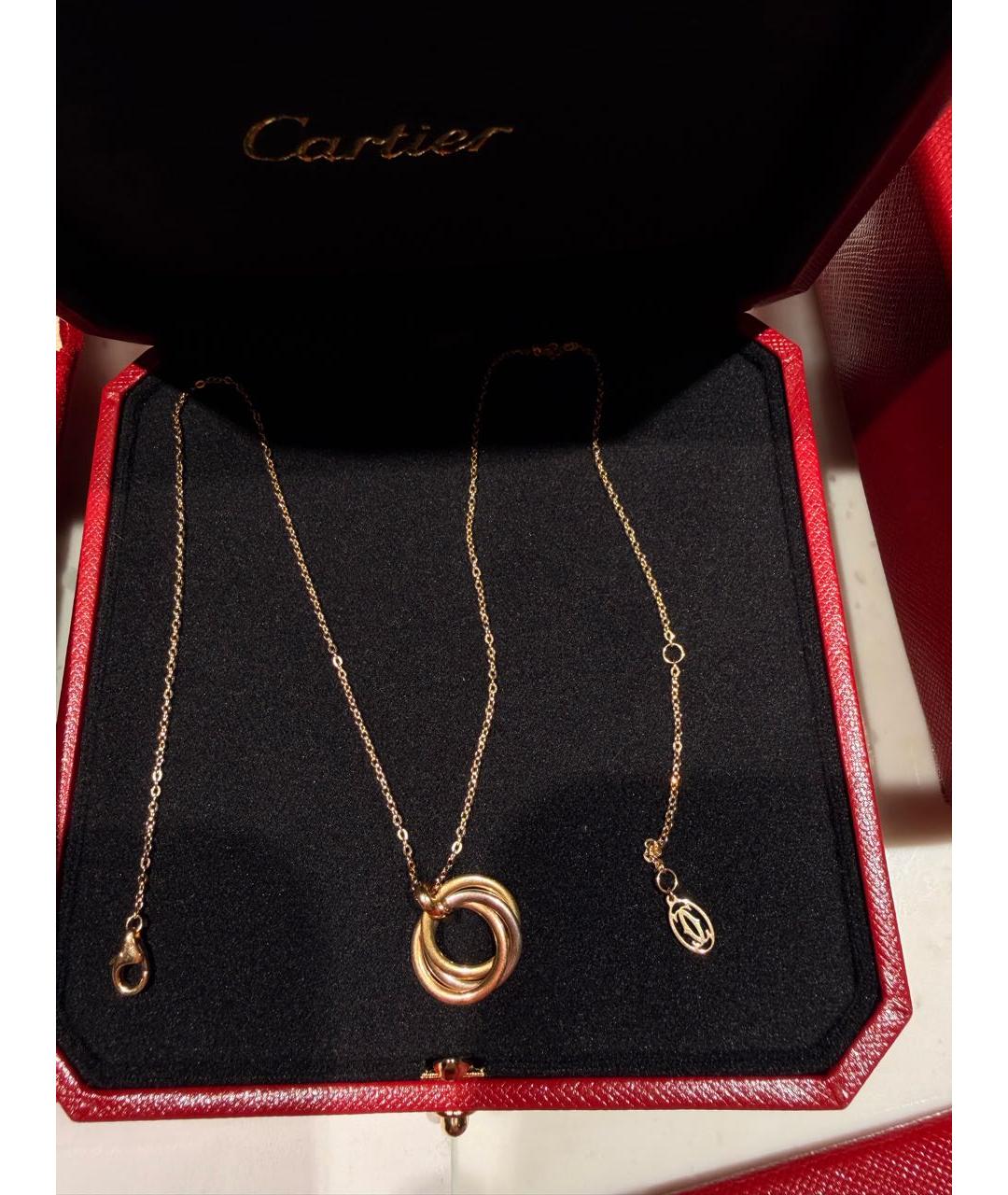 CARTIER Золотое колье из желтого золота, фото 2