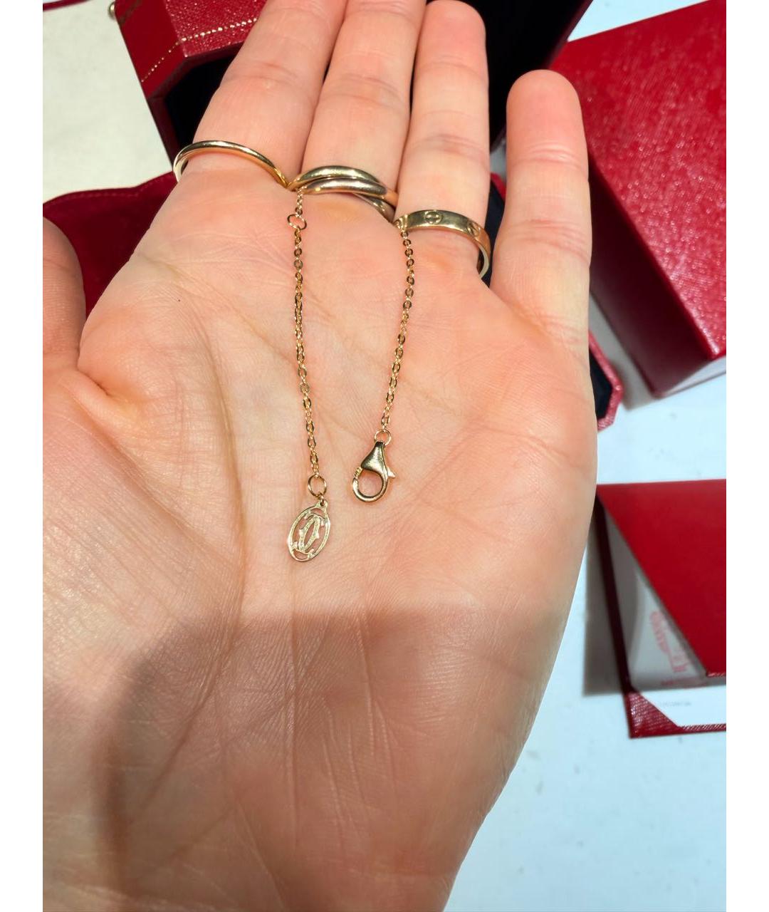 CARTIER Золотое колье из желтого золота, фото 3