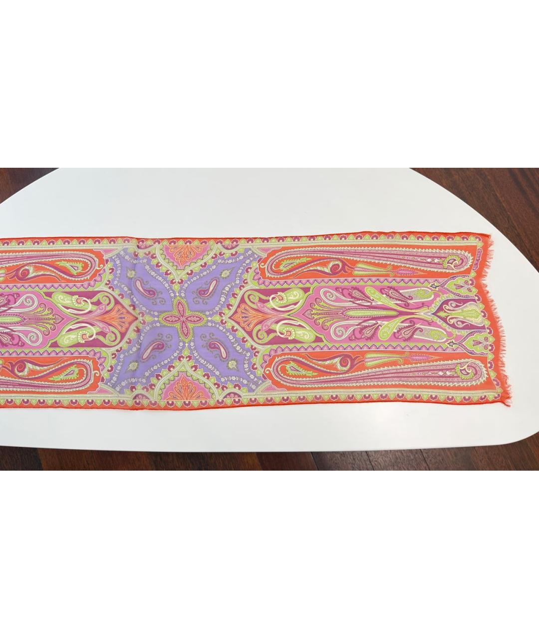 ETRO Мульти шелковый платок, фото 5