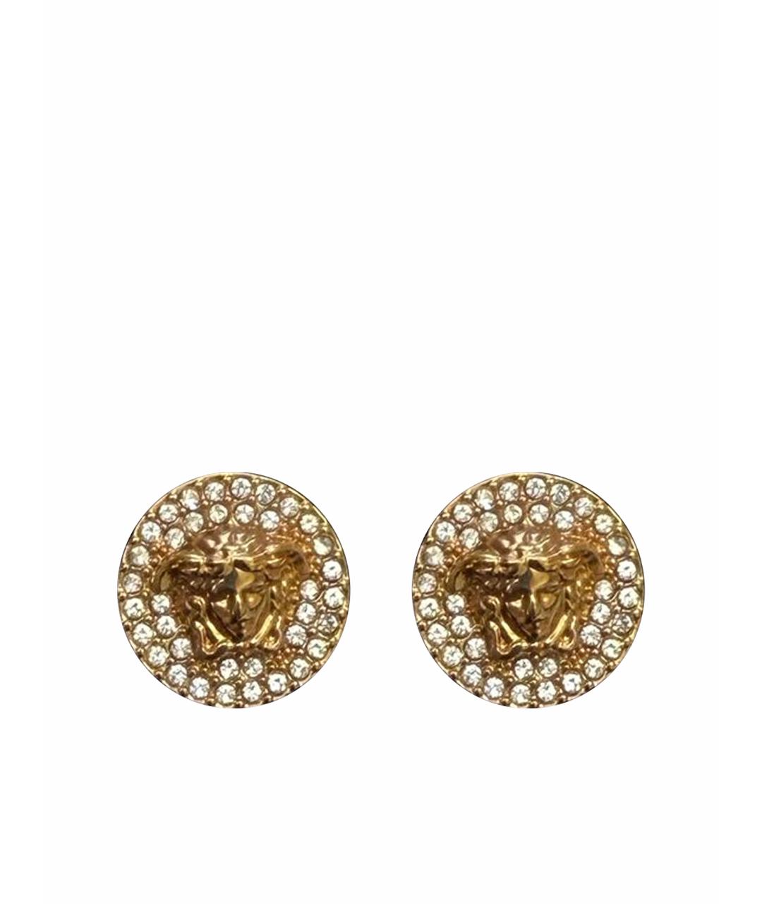 VERSACE Золотые серьги, фото 1