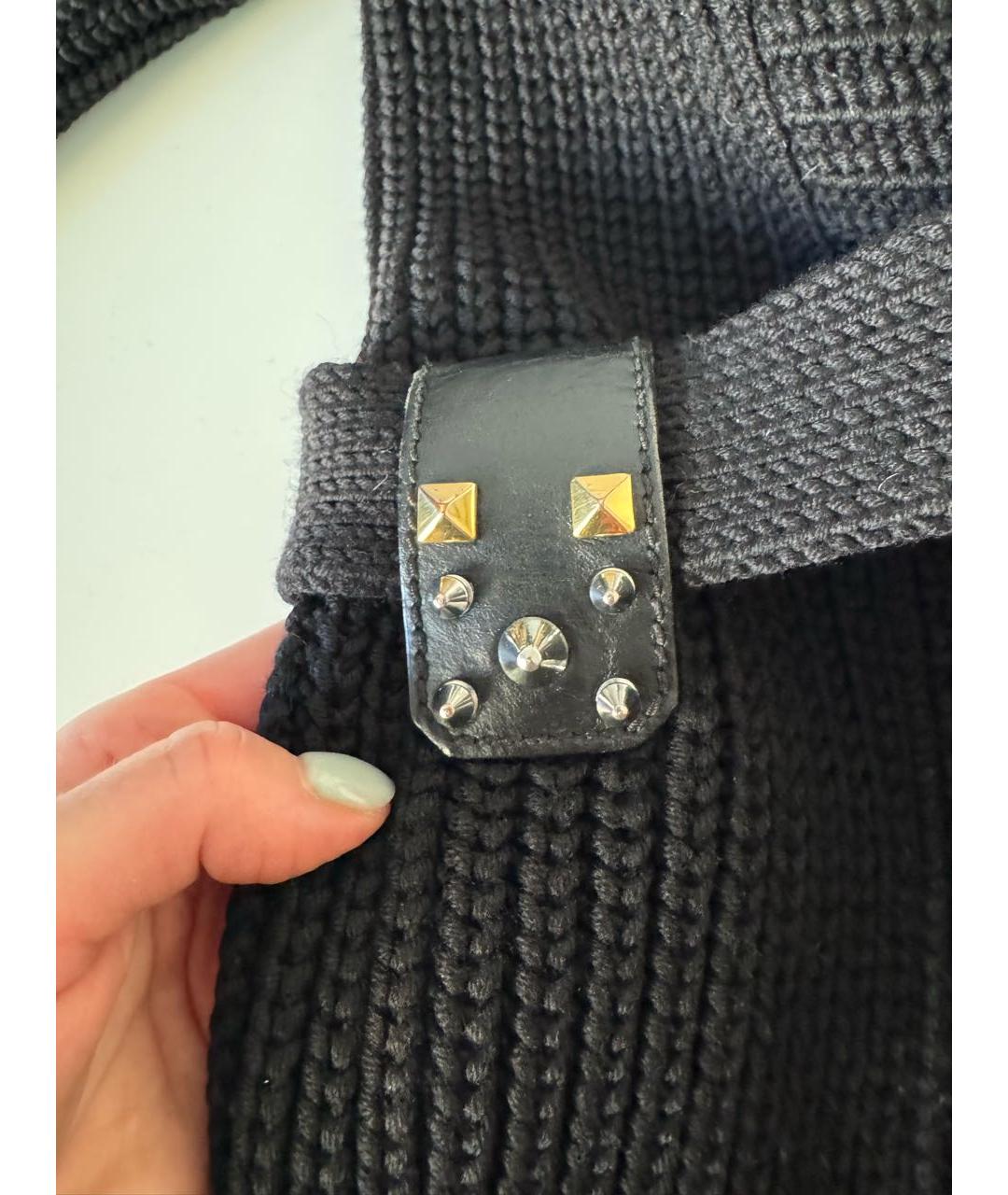 GUCCI Темно-синий шерстяной кардиган, фото 5